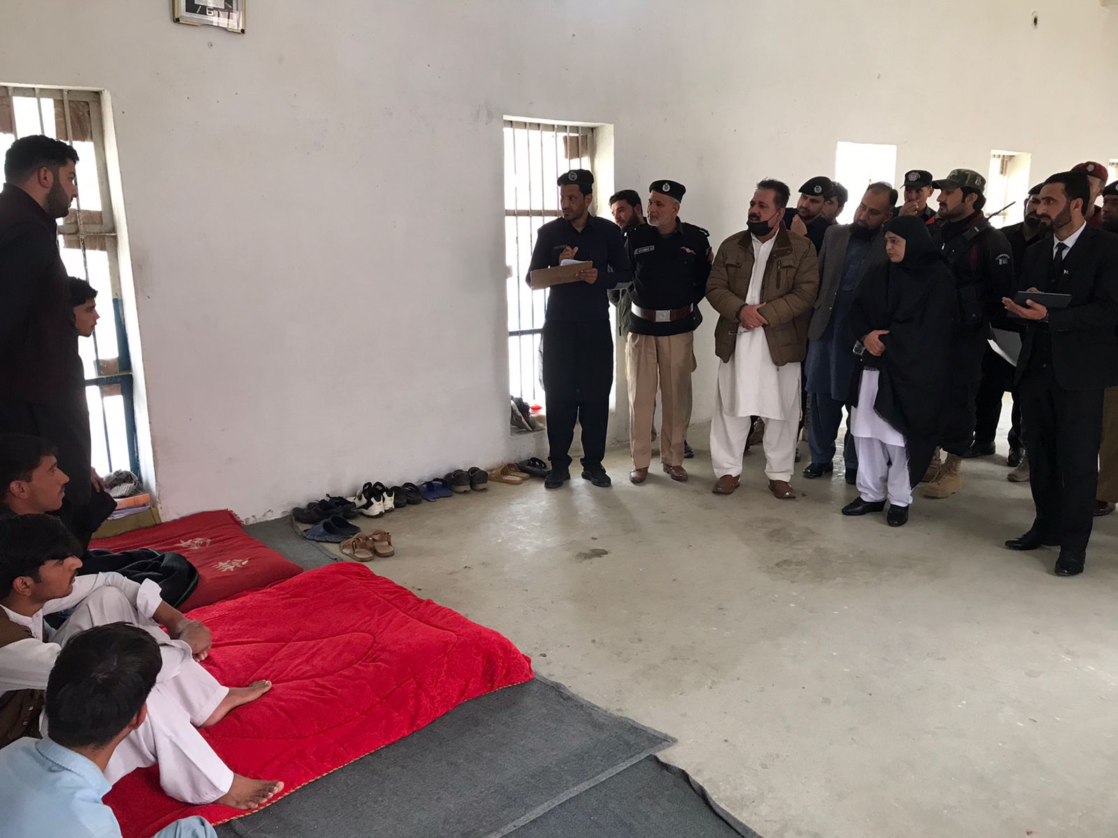 Hon'ble District & Sessions Judge, Buner accompanied by SCJ(A)/JM, Buner.