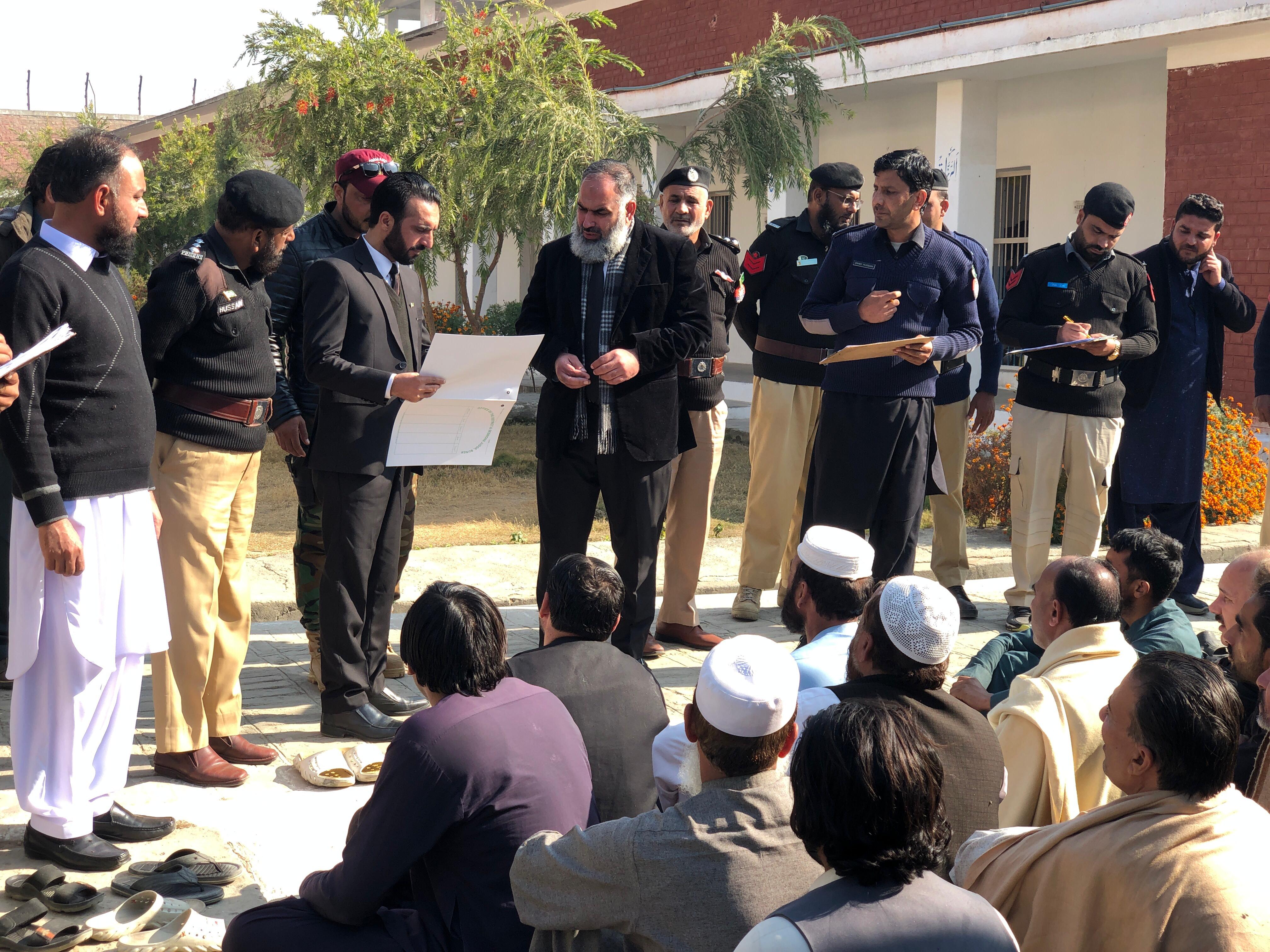 Jail Visit of Hon'ble District and Session Judge and Hon'ble Senior Civil Judge Admin to Central Jail Daggar Dated 27.11.2025